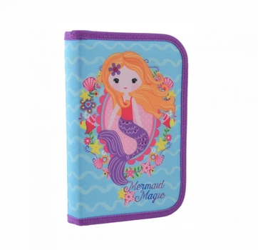 Пенал шкільний твердий "Smart" одинарний з клапаном "Mermaid" МІС (301995)