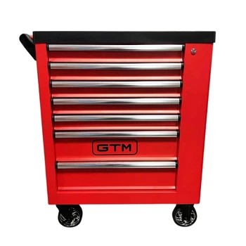 Ящик-тумба для инструмента металлический на колесах GTM TRGL3307-H