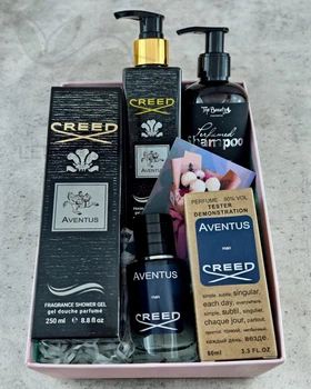Подарочный набор косметики No Brand в стиле CREED Aventus 3 в 1 ver.03