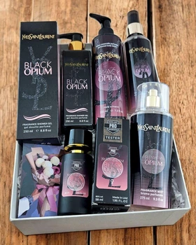Парфюмированный набор No Brand версия Yves Saint Laurent Black Opium ver.19