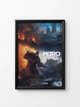 Постер А4 Metro 2039