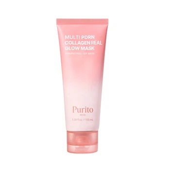 Маска-плівка для зволоження та сяйва шкіри PURITO Seoul Multi PDRN Collagen Real Glow Mask, 100 мл