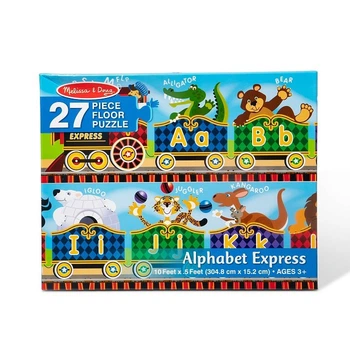 Мега-пазл "Паровозик Алфавит" MelissaandDoug MD4420, 27 элементов