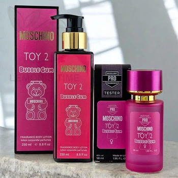 Парфюмированный набор No Brand версия Moschino Toy 2 Bubble Gum ver.05