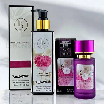 Парфюмированный набор No Brand версия Haute Fragrance Company Wear Love Everywhere, ПАРФЮМ - ГЕЛЬ