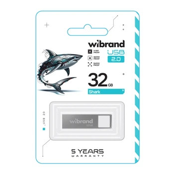 USB флеш-накопичувач Wibrand 32gb Shark