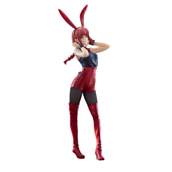 Фігурка Макіма Makima Людина-бензопила Chainsaw Man FuRyu BiCute Bunnies Red Ver. 30 см