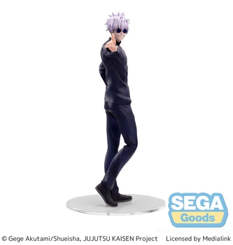 Фигурка Сатору Годжо Satoru Gojou Магическая битва Jujutsu Kaisen SEGA The Strongest Two 20 см