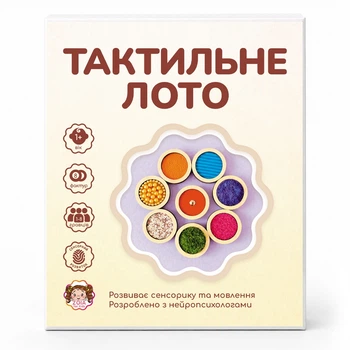 Настольная игра Zoia for Kids Тактильное Лото (8 пар)