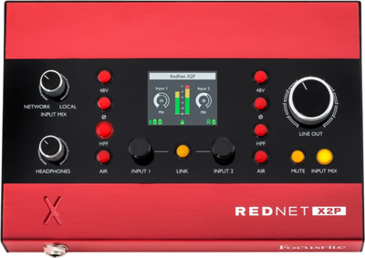Аудіоінтерфейс Focusrite RedNet X2P (815301006336)