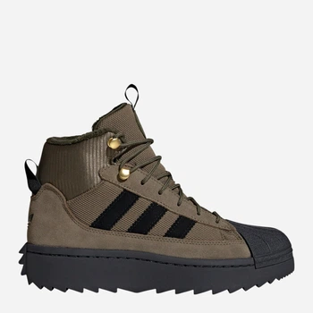 Підліткові зимові черевики для хлопчика Adidas Superstar Winter Trek J KJ9813 36 Olive Strata (4069987738586)