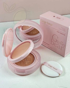 Кушон-пудра 2 в 1 Gege Bear Bare Clear Double Cushion Powder №02 13 г + 7 г