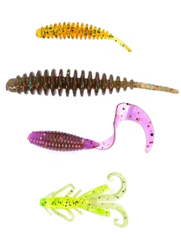 Набір силіконових приманок Lucky John Street Fishing Pack (212300) LJMG-006SET