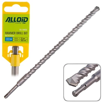 Бур по бетону SDS-plus S4 14×450 мм Alloid V01146