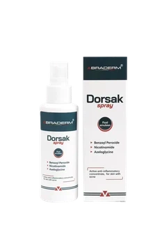 Протизапальний спрей-емульсія BRADERM Dorsak Spray, 100 мл 00-00000385