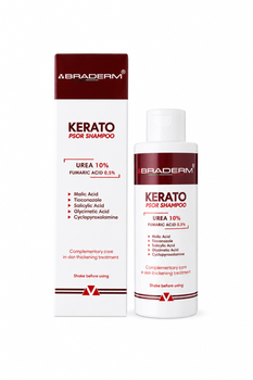 Лечебный шампунь BRADERM Kerato Psor Shampoo, 150 мл 00-00000683