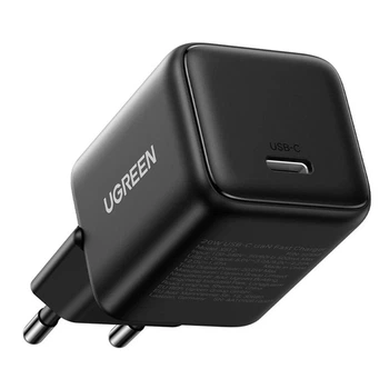 Мережевий зарядний пристрій UGREEN X513 30W USB-C GaN Fast Charger EU Black (UGR-65007)