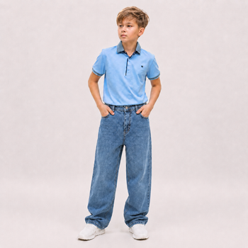 Джинси Willmen підліткові широкі baggy skater,Синій 170