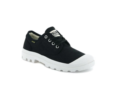 Кеди Palladium Pampa ox originale black marshmallow 37