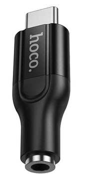 Цифровой аудиоадаптер HOCO UPA35 Mia Type-C to 3.5mm DAC Black
