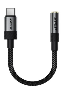 Перехідник ACEFAST USB-C to 3.5mm Audio Converter J12 0.15m Space Gray