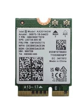 Wi-Fi модуль AX201 адаптер Intel AX201NGW M.2 Wi-Fi 6 Bluetooth 5.2
