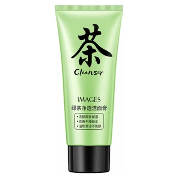 Пінка для вмивання з екстрактом зеленого чаю Images Green Tea Cleanser, 60 мл