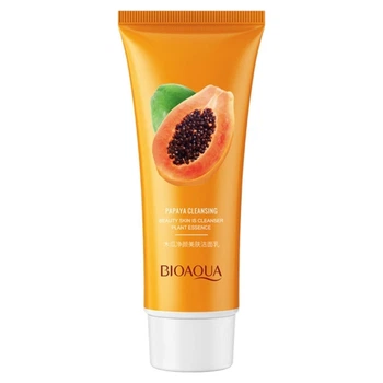 Пенка для умывания с экстрактом папаи Bioaqua Papaya Cleansing, 100 мл