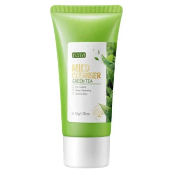 Пінка для вмивання з екстрактом зеленого чаю Fenyi Mild Green Tea Cleanser, 50 мл