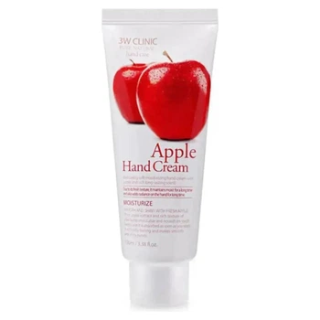 Зволожуючий крем для рук з екстрактом яблука 3W Clinic Apple Hand Cream, 100 мл