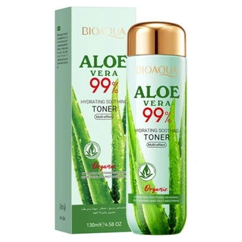 Успокаивающая сыворотка для лица с экстрактом алоэ вера Bioaqua Aloe Vera 99% Hydrating Soothing Serum, 40 мл