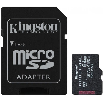 Карта памяти Kingston 64GB microSDXC class 10 UHS-I V30 A1