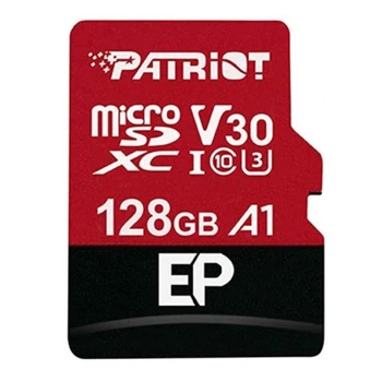 Карта памяти Patriot 128GB microSDXC class 10 UHS-I/U3 EP A1