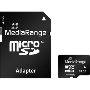 Карта памяти Mediarange 32GB microSD class 10