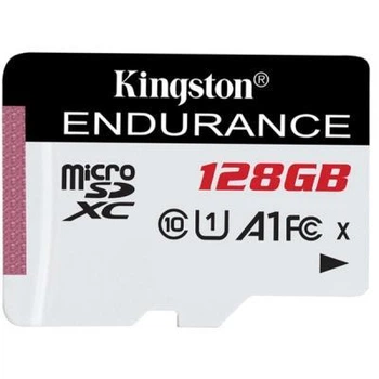 Карта пам'яті Kingston 128GB microSDXC class 10 UHS-I U1 A1 High Endurance
