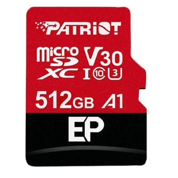 Карта памяти Patriot 512GB microSD class 10 UHS-I U3
