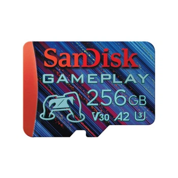 Карта памяти SanDisk 256GB microSDXC class 10 UHS-I U3 V30 A2 GamePlay