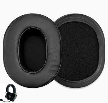 Амбушюры для наушников Razer Blackshark V2, V2 X black черные