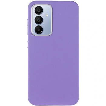 Шкіряний чохол Leather Case Metal Buttons для Samsung Galaxy S25 Ultra Light Purple 70784