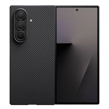 Карбоновый чехол Pitaka Ultra-Slim Case 600D Black/Grey (Twill) для Samsung Galaxy Z Fold 7 (FBFold7)