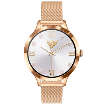 Жіночий смартгодинник UWatch Vip Lady Butterfly Gold з браслетом.