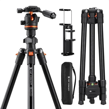 Легкий компактний штатив K&F Concept O234A3+BH-36 (180 см / до 8 кг)
