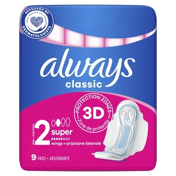 Гигиенические прокладки Always Classic Super Single 9 шт