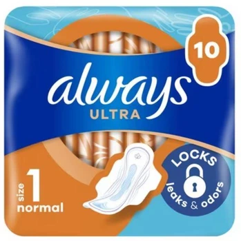 Гигиенические прокладки Always Ultra Day Normal с крылышками 10 шт