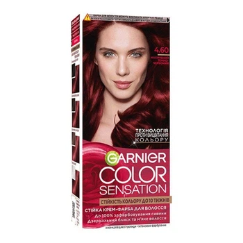 Крем-краска для волос Garnier Sensation Color, оттенок 4.60