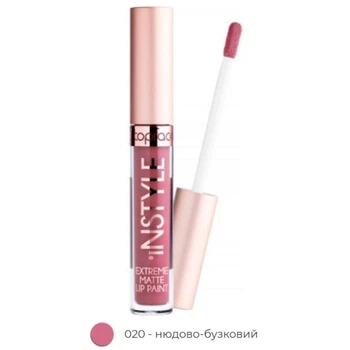 Жидкая помада для губ TopFace Instyle Extreme Matte Lip Paint PT206 [020], 3,5 мл