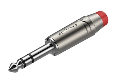 Разъем Roxtone RJ3PP-RD-NN Jack 6.3mm (stereo)