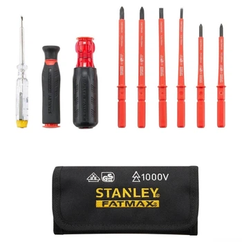 Набор диэлектрических отверток STANLEY FatMax 10 предметов FMHT66426-0