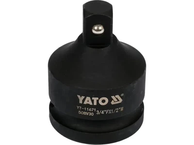 Переходник ударный YATO 3/4" на 1/2" длина 55 мм YT-11671