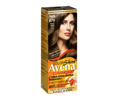 Крем-фарба стійка Acme AVENA Shine Color 670 Вільха (4823115502599)